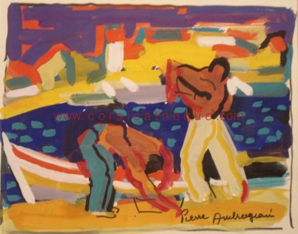 Ambrogiani Pierre Peintres Contemporains Arts Plastiques Accueil 1er Media Culturel Corse Corsicatheque Com