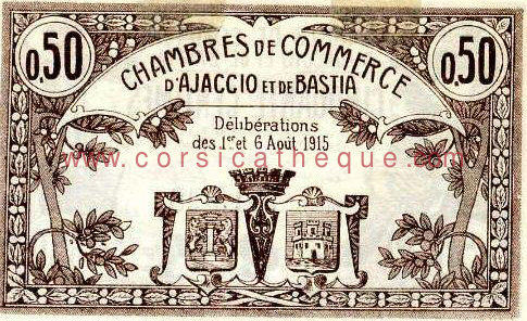 Billet Des Chambres De Commerce D Ajaccio Et De Bastia 50