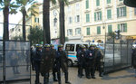 Incidents entre manifestants nationalistes et forces de l'ordre à Ajaccio (01 novembre 2007)