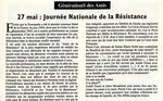 Journée nationale de la Résistance (27 mai)