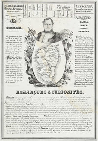 Atlas de la France Corse 19 Paris 1860