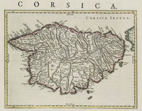 BLAEU G Corsica Insula Amsterdam 1635