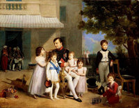 Napoléon au château de Saint-Cloud avec sa famille (Louis Ducis)
