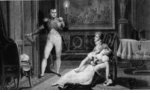 Napoléon: divorce de Napoléon et Joséphine (estampe de Bosselman gravée par Chasselat)