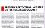 Frédéric Bertocchini nous présente le festival de la BD d'Ajaccio 2004