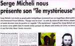 Serge Micheli nous présente son île mystérieuse