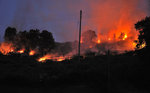 Terribles incendies dans la vallée de la Gravona (été 2009)