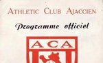 ACA: vieux programmes de l'AC Ajaccio (67-73)