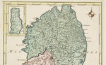 Busching, Karte von der Insel Korsika. Vienne, 1796