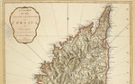 Jefferys Thomas, A new map of the Island and Kingdom of Corsica. Londres, 1794