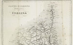 Maina G / Stanghi V, Carta moderna dell'isola di Corsica. Florence, 1844