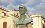 Ajaccio : La statue Sylveste Marcaggi