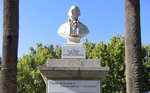 Buste de Pascal Paoli à L'Ile-Rousse