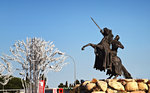 Statue de Vincentello d'Istria à Biguglia