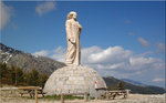 Statue du Christ du col de Vergio
