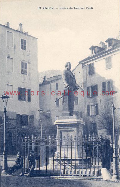 Carte Postale Ancienne – Corte, Corse – Maison Des 300 Propriétaires