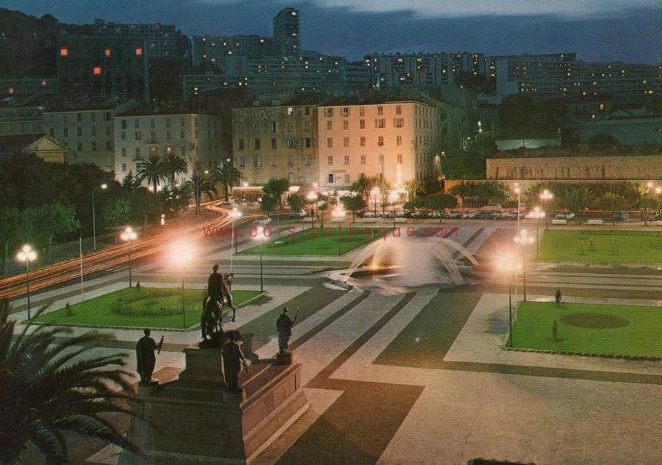 CPA 20 – Ajaccio Corse – Place Du Diamant – Cliché Rare – Début XXe