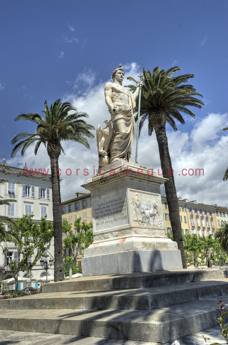 CORSE CPA BASTIA - Place St-Nicolas - Impérial Hotel CORSE CPA BASTIA - Place St-Nicolas - Impérial Hotel