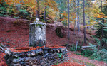 Col de Verde : La Fontaine en automne