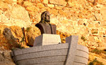 Stèle de Christophe Colomb à Calvi