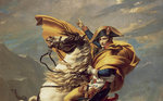 Napoléon à cheval par Jacques-Louis David