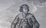 Paoli Pasquale vétu de l'habit militait de ses soldats (iconographie)
