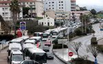 Grève dans les transports en commun ajacciens (4 mars 2013)