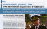 Strzoda Patrick: rencontre avec le préfet de Corse (janvier 2013)