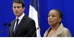 Valls Manuel et Taubira Christiane à Ajaccio (15 novembre 2012)