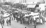 Boues rouges: manifestation du 12 août 1974