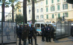 Incidents entre manifestants nationalistes et forces de l'ordre à Ajaccio (01 novembre 2007)