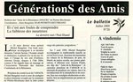 Journal GénérationS des amis n°20 (juillet 2005)
