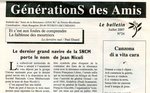 Journal GénérationS des amis n°24 (juillet 2007)