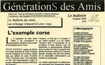 Journal GénérationS des amis n°4 (octobre 2000)