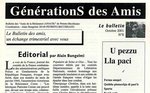 Journal GénérationS des amis n°8 (octobre 2001)