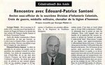 Santoni Edouard-Patrice : rencontre avec un ancien combattant