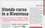 Stonda corsa in Riventosa (23 novembre 2012)