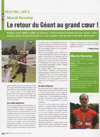 2012-11-22 - Volley GFCA (le retour de Marek Novotny)