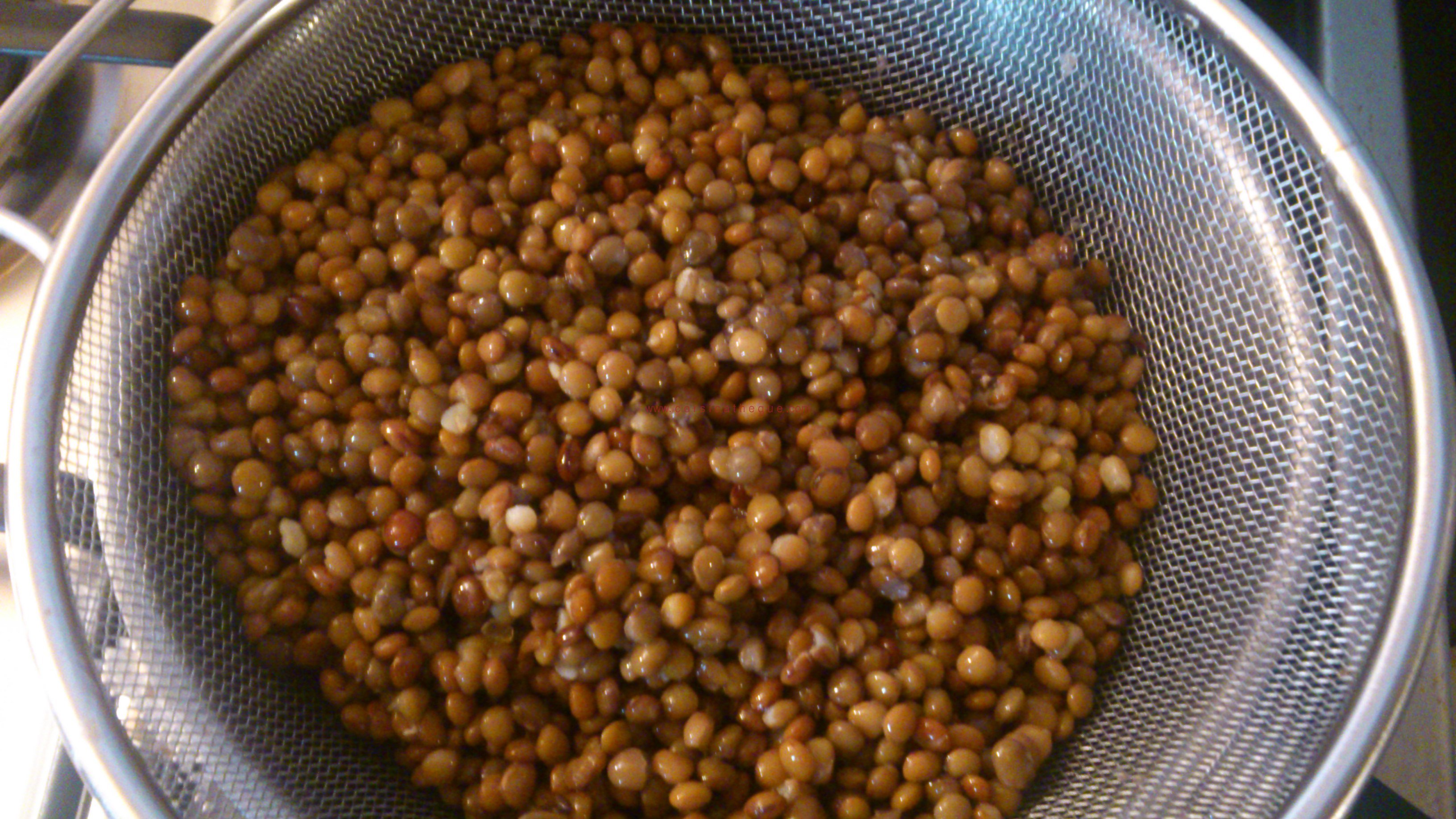 Lentilles au figatellu, les recettes de Michèle Grimigni / Recettes
