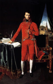 Jean Auguste Dominique Ingres, Portrait de Napoléon Bonaparte en premier consul