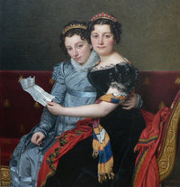 Les soeurs Zénaïde et Charlotte Bonaparte (Jacques-Louis David)