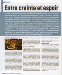 Rétro 2012 entre crainte et espoir 1