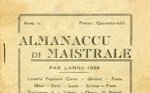 Almanaccu di Maistrale (par l'annu 1938)