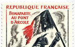 Timbre Bonaparte au pont d'Arcole (0,60 franc) 1972