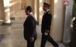 François Hollande en visite à Ajaccio le 4 Octobre 2014 