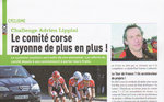 Cyclisme - Challenge Adrien Filippi (le comité corse rayonne de plus en plus)