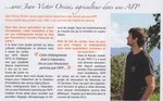 Orsini Jean-Victor, agriculteur dans une AFP (novembre 2012)