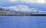 Ajaccio cerné d'un manteau neigeux (Vidéo - 25 février 2013)