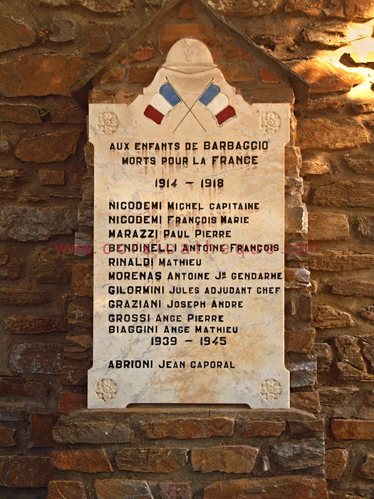 Barbaggio (Barbaghju) / Les 360 communes corses / Territoires