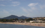 Plage de Porticcio (vue de la mer)